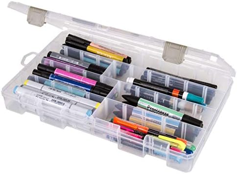 ArtBin Large Solutions Box Clear Art & Craft Organizer with Dividers - Plastic Storage Case for Convenient and Versatile Storage - Ideal for Various Craft Supplies - Image 5