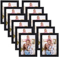 Giftgarden 6x8 Picture Frame Black 6 x 8 Photo Frames Bulk for Wall or Tabletop Display, 12 Pack by Giftgarden