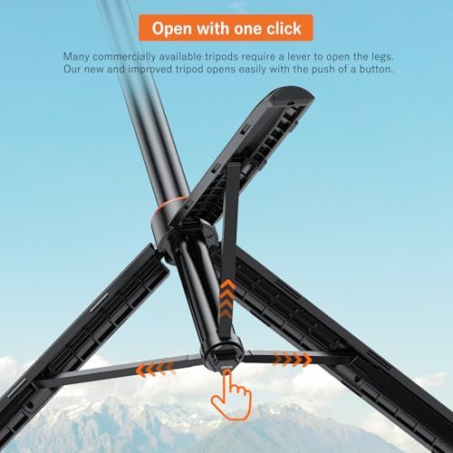 VRIG 160cm/63 Quick-Release Selfie Stick Tripod for Action Camera, AC-40S - Image 3