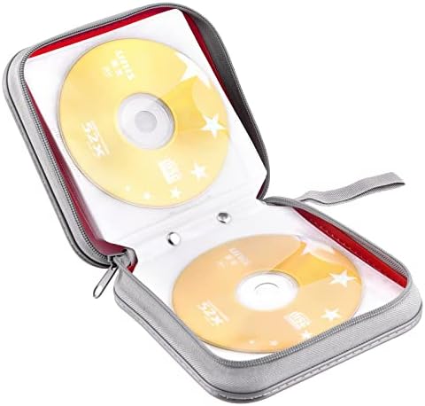 48‑Capacity Hard Plastic CD/DVD Binder for Car, Home & Travel - Image 5