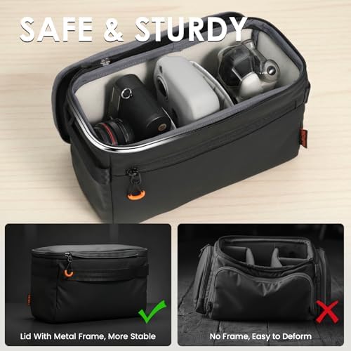 TARION Padded Camera Insert Bag Protective Framed DSLR Inner Case Organizer - Image 5