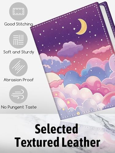 Photo Album 4x6, Small Picture Book Moon Cloud Star Sky Night - Image 3