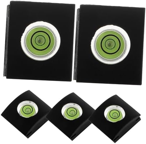 jojofuny 5pcs Camera Hot Shoe Protector Cover Spirit Level Photography Essential Accessory for Accurate Shooting and Enhanced Stability by jojofuny