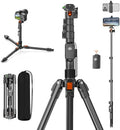 XXZU 75" Camera Tripod,Aluminum Tripod for Camera Phone/Monopod with Remote by XXZU