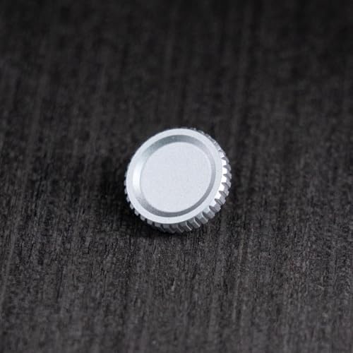 Camera Soft Release Button, 13mm Brass Shutter Button, Silver - Image 4
