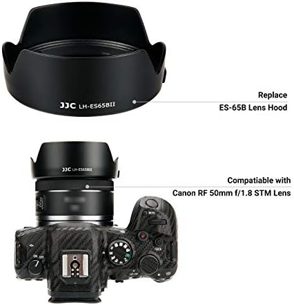 Tulip Flower Lens Hood for Canon RF 50mm f/1.8 STM on EOS R6 R5 RP R Camera, Reversible Lens Shade Replace Canon ES-65B Lens Hood, Compatible with 43mm Filters and 43mm Lens Cap - Image 6