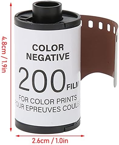 2 Rolls 35mm Camera Color Film ISO 200, High Saturation HD Color Negative Film for 135 Cameras, 8 Exposures per Roll with Storage Cases for Portraits and Action - Image 3