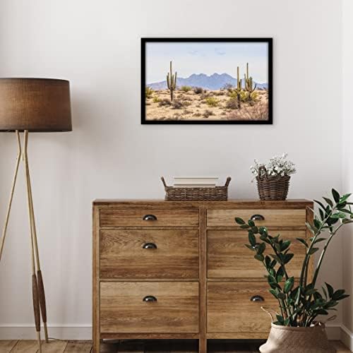 Americanflat 14x22 Picture Frame with Polished Plexiglass - Signature Collection - Gallery-Style Frames Made of Engineered Wood - Photo Frame for Wall Display - Black - Image 4