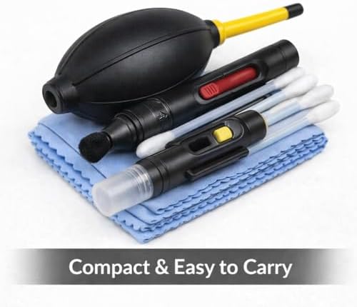 Camera Cleaning Kit for Lens – Air Blower, Cleaning Pen & Brush Set for DSLR & Mirrorless Cameras - Image 6