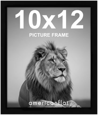 Americanflat 10x12 Picture Frame - Engineered Wood - Black by Americanflat