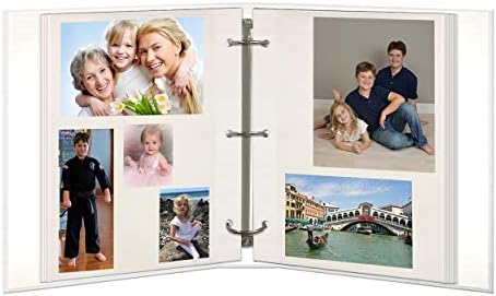 Pioneer Photo Albums TR-100W TR-100 White Magnetic 3-Ring Photo Album 100 Page - Image 3