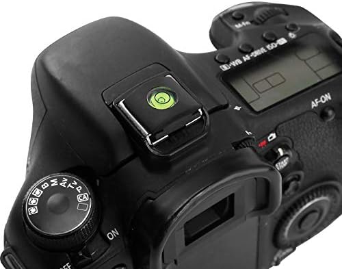6 Pack Camera Hot Shoe Level, Hot Shoe Bubble Level Camera Hot Shoe Cover 2 Axis Bubble Spirit Level Compatible with DSLR Film Camera Canon Nikon Olympus,Combo Pack - 2 Axis and 1 Axis - Image 3