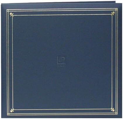 Pioneer Photo Albums MB-10 Post Bound Leatherette Cover Memory Book, 12 by 12-Inch, Bay Blue - Image 2