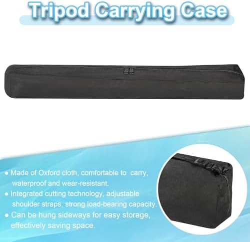 PATIKIL Tripod Carrying Case Oxford Cloth 39.37"x5.12" Black 2Pcs - Image 4