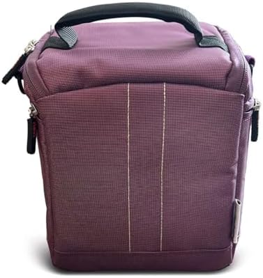 Navitech Purple Protective Portable Handheld Binocular Case Travel Bag - Compatible With Nikon Prostaff P7 8x42 Binoculars by Navitech