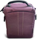Navitech Purple Protective Portable Handheld Binocular Case Travel Bag - Compatible With Nikon Prostaff P7 8x42 Binoculars by Navitech
