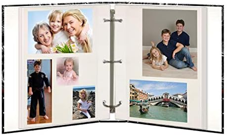 Pioneer Photo Albums TR-100D/PE TR-100D Pewter Etchings Magnetic 3-Ring Photo Album 100 Page - Image 3