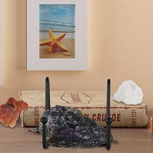 Decolore 5 Pack 3 Inch Small Easel Metal Display Stands - Black Iron Plate Holder for Picture, Decorative Plate, Book, Photo, Artistic Work (5 pcs) - Image 7