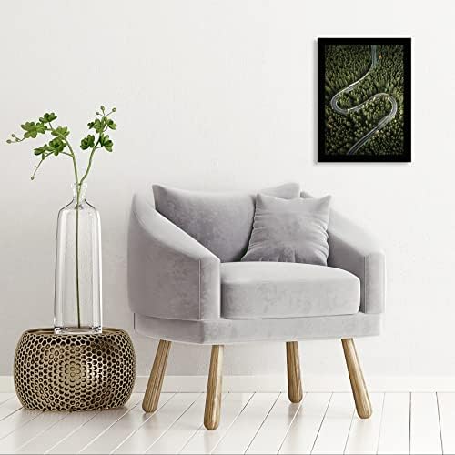 Americanflat 10x14 Picture Frame with Shatter-Resistant Glass - Signature Collection - Gallery-Style Frames Made of Engineered Wood - Photo Frame for Wall Display - Black - Image 4