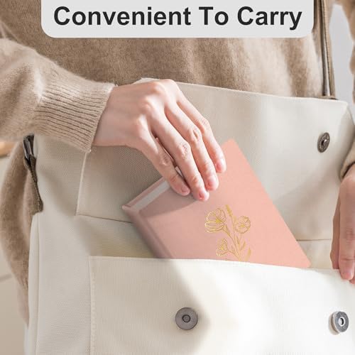 Holoary Photo Album 4x6 100 Photos, 100 Pockets 4”x6” Picture Album, Linen Fabric Cover Picture Book for Photos, 4x6 Photo Albums for Family Weddings Travel Memories(Pink) - Image 6