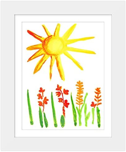 Americanflat 8.5x11 Changeable Kids Art Frame - White - Image 4