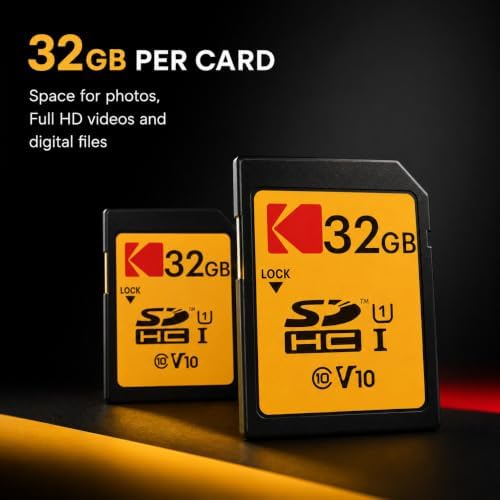Kodak 32GB SDHC Memory Card Bundle - Image 2