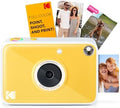 Kodak Printomatic+ Instant Print Digital Camera (Yellow) 10MP Portable Camera with Interactive RGB LED Status Indicator, Prints Full-Color Photos on Zink 2x3” Sticky-Backed Photo Paper - Easy & Fun by Unknown