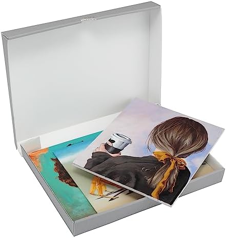 Jerry's Artarama Viewpoint Archival Storage Box (12x12) - Preserve Your Art, Easy to Assemble, Perfect for Photos, Artwork, Prints, and Record Storage - Image 5