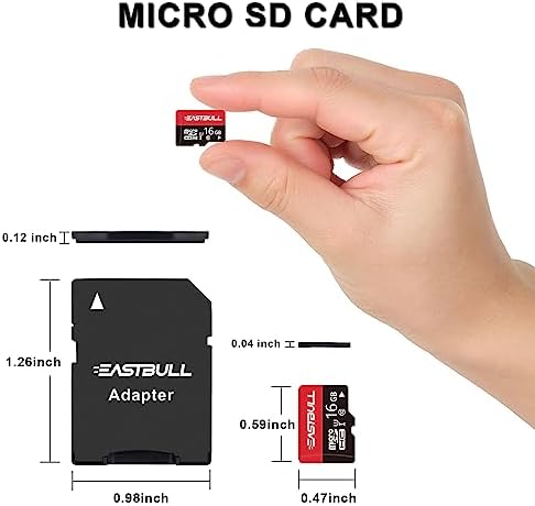 EASTBULL 16GB 10-Pack of Micro SD Card Class 10 UHS-I U1 SDHC SD Cards Pack - Image 6