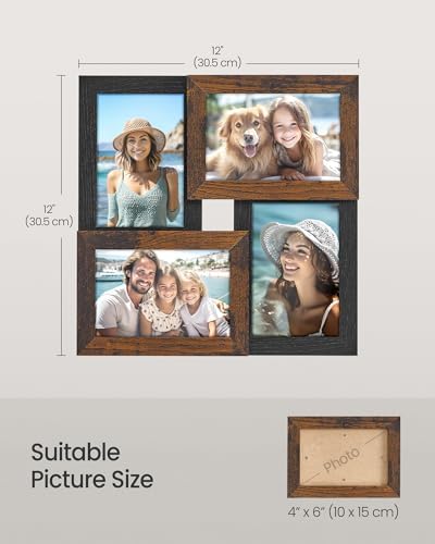 SONGMICS Picture Frames Collage Wall Decor, No Assembly Required - Image 5