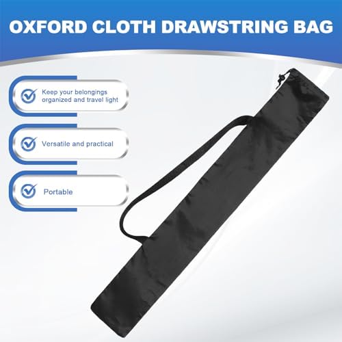 PATIKIL 29 x 4 Inch Tripod Carrying Case, 2 Pack Camera Tripod Carrying Bags Oxford Cloth Padded Bag for Camera Gear Mic Light Stand Sheet Music Photography Accessories, Black - Image 3