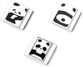 Camera Metal Hot Shoe Cover Protector Cap Cute Panda Compatible for Fujifilm X100VI X100V X-M5 X-E5 X-T4 X-T3 for Leica by DBZZ