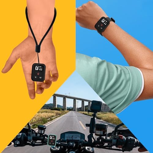 Remote Control Accessories for GoPro Hero Black 13/12/11/11Mini/10/9/8/Max,Wireless 269FT Remote Control Range OLED Display - Image 2