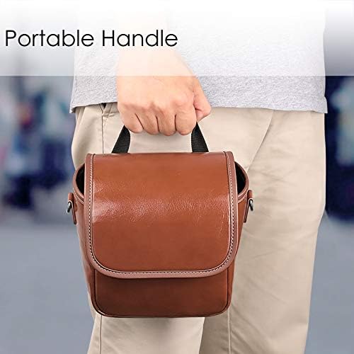 Fintie Camera Bag Compatible with Polaroid Now+ Generation 3/2/1 I-Type, Polaroid Now Gen 3rd/2nd/1st, OneStep 2 VF, I-2 Instant Film Camera Travel Shoulder Case with Adjustable Strap Accessories - Image 5