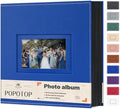 Popotop 4x6 Photo Album Holds 800 Pictures, Vegan Leather Hardcover by Popotop