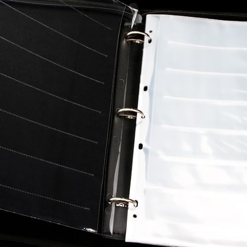 100 Pcs 35mm Negative Sleeves - Acid-Free Archival Film Negative Storage Pages, Pages Holds 7 Strips of 6 Frames - Compatible with 3-Ring Binders for Organizing 35mm Film - Image 4