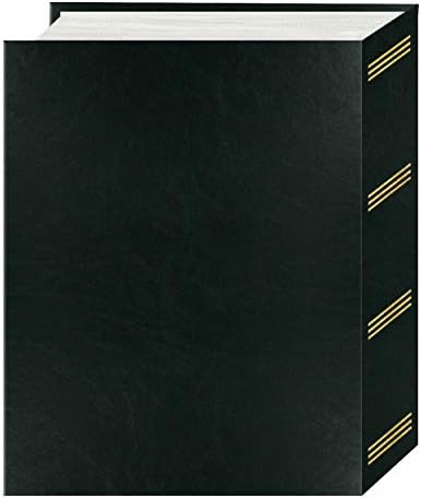 Pioneer Photo Albums Magnetic Self-Stick 3-Ring Photo Album 100 Pages (50 Sheets), Navy Blue and Pioneer Photo Albums A4-100 Black Photo Album, 100 Pockets 4"x6" - Image 6