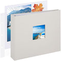 1DOT2 8x8 Inch 3 Ring DIY Scrapbook Photo Album, Beige by 1DOT2