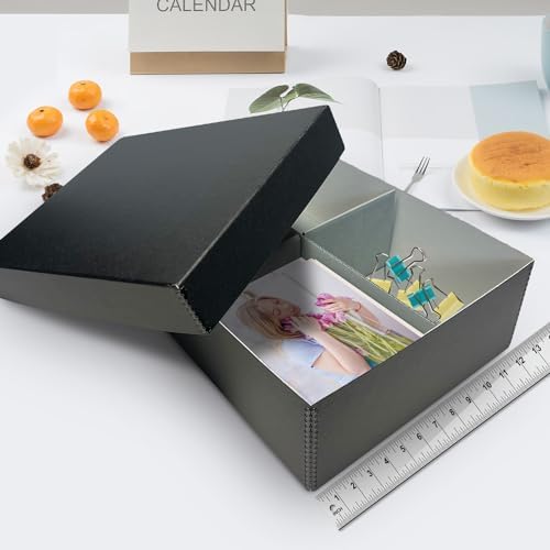 Lineco, 4x6 Photo Storage Box, Archival Pictures Organizer, 15.5"x12"x5" - Image 3