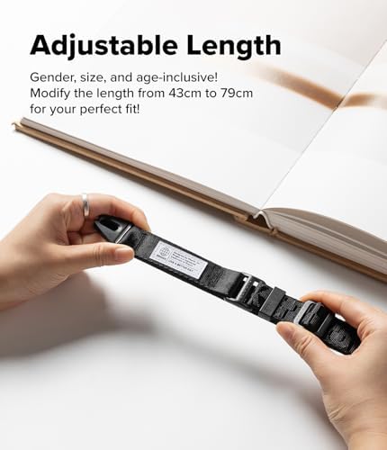 Ringke Phone Lanyard [Lanyard Strap Lettering Black 3] for Camera - Image 5