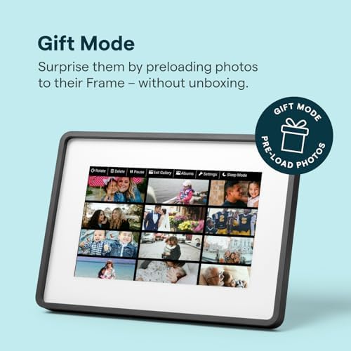 Skylight Digital Picture Frame 2 – 10" Full HD Touchscreen, Charcoal - Image 3