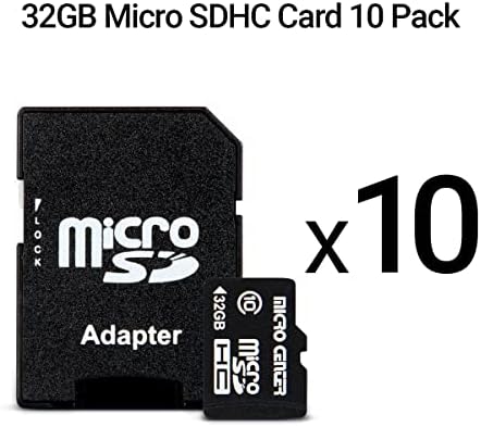 Micro Center 32GB Class 10 MicroSDHC Flash Memory Card with Adapter, 10Pack - Image 2