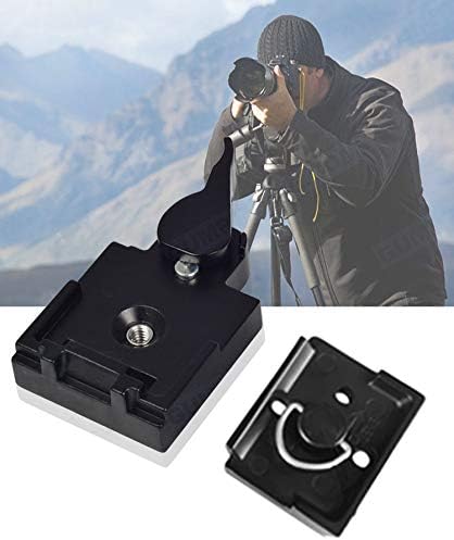 UTEBIT 323 RC2 Tripod Quick Release Plate, with 1/4" and 3/8" Camera Screw - Image 6