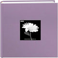 Fabric Frame Cover Photo Album 200 Pockets Hold 4x6 Photos, Misty Lilac by PioneerPhotoAlbums