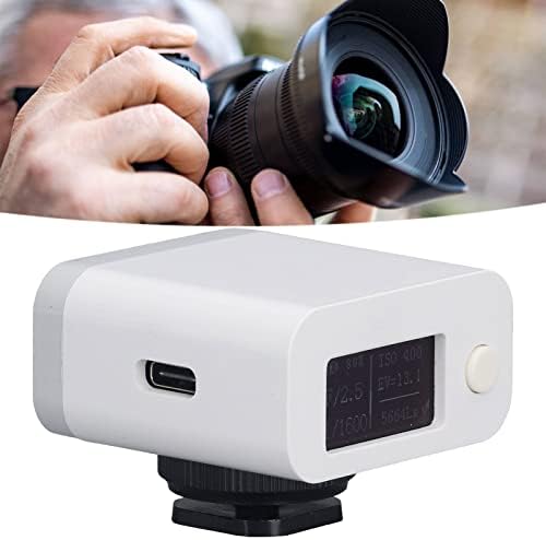 Camera Light Meter with USB Cable Shutters Priority for Equipment with Insufficient Space on The Left Side of Cold Shoe or Hot Shoe - Image 7