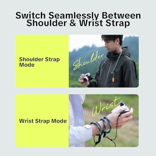 PGYTECH Camera Strap Slim Outdoor Style for Camera & Phone, Quick Release - Image 3
