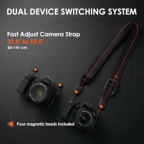 TARION Quick Release Magnetic Camera Neck Strap Magislide - Image 4