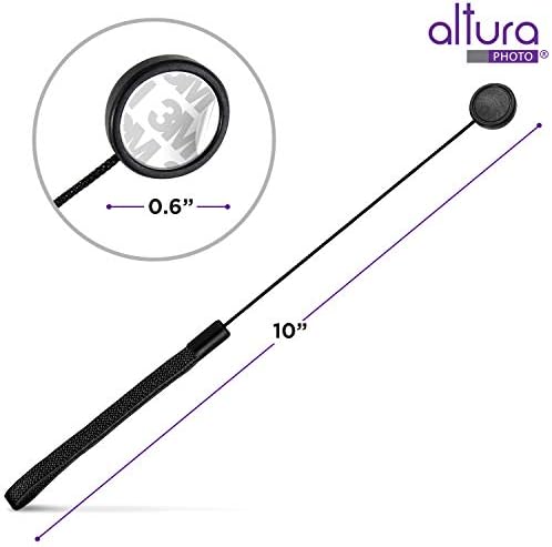 Altura Photo 5 Pcs Lens Cap Leash, Keeper, Tether & Holder for Camera Lens - Image 4