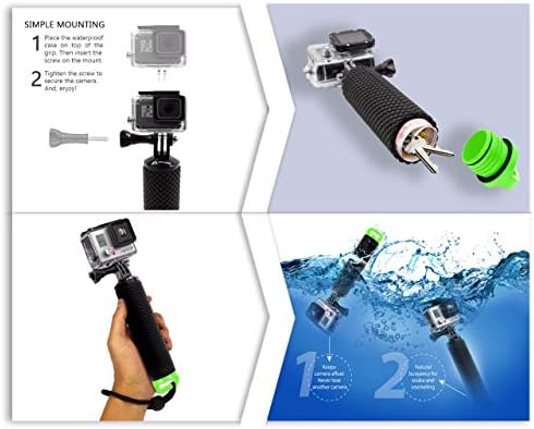 Floating Hand Grip Waterproof Monopod for GoPro Hero 13 12 11 10 9 8 7 6 5 - Image 6