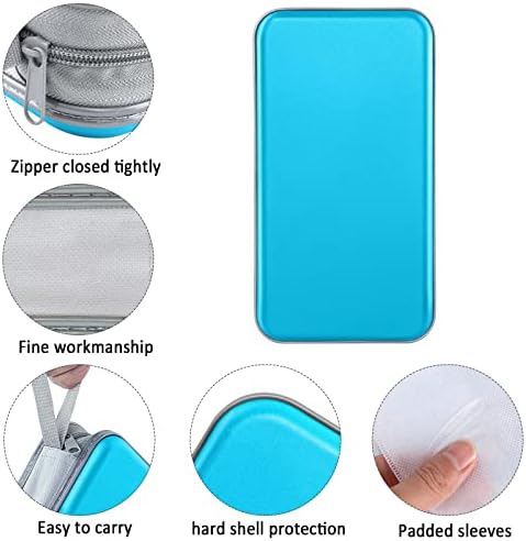 Siveit CD DVD Cases 96 Capacity Disc Storage Binder for Car(Sky Blue) - Image 2